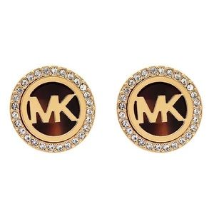 Michael Kors Tortoise Stud Earrings